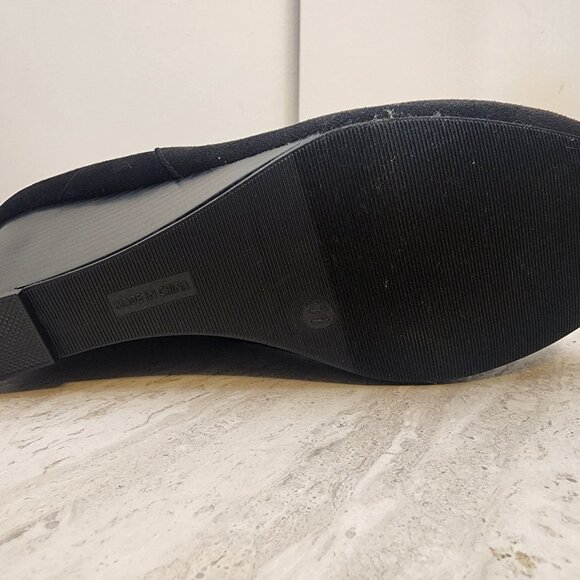 Journee Collection Womens Wid Black 11 -B047 - Picture 7 of 11